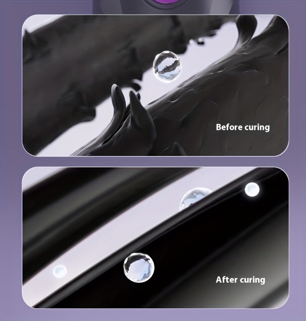 Wireless Hair Straightener Comb - Portable Cordless Straightening Brush with 3-Min Fast Heat, 3 Temp Settings 170-190°C