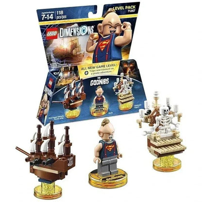 LEGO Dimensions Goonies Level Pack 71267, Sloth Minifigure Included, 118-Piece Video Game Expansion Kit