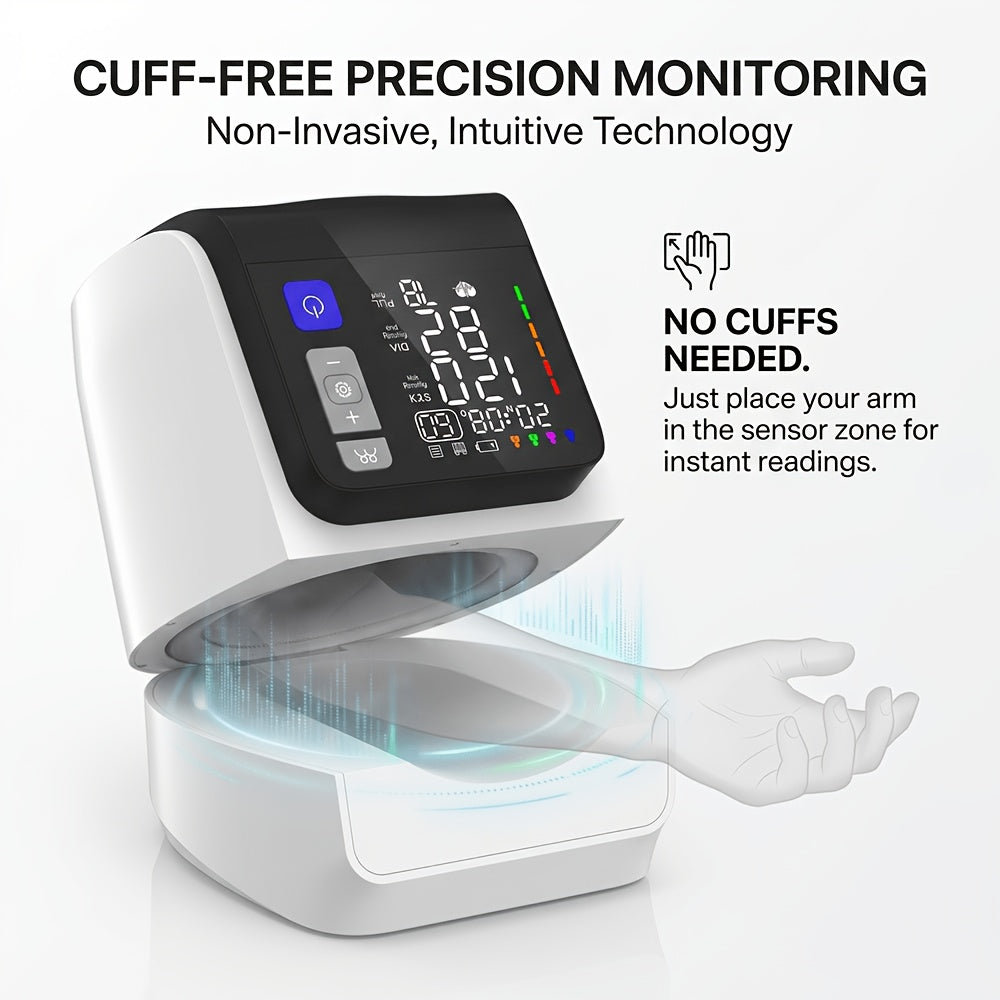 Blood Pressure Monitor Upper Arm - Digital BP Machine, Large Display, 2-4 User Memory 199 Readings