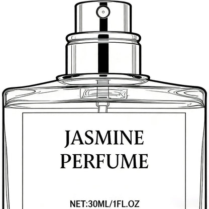 Perfume for Women Jasmine or Sweet Orange Blossom Spray with Fresh Mint, Jasmine and Lavender Notes