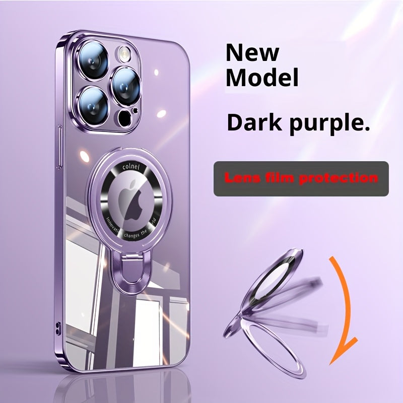 Magnetic U-Stand iPhone Case 2-Piece Set Drop Protection Streamlined Design for iPhone 17 Pro Max for an Everyday Personal Care Routine