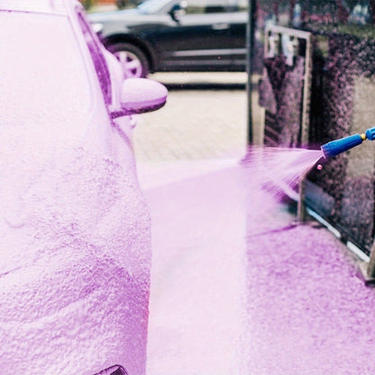 Pink Foam Pre-Wash Car Shampoo – Floral Scent Snow Foam Prewash Solution, Safe for Coatings & Paint | Foam Cannon