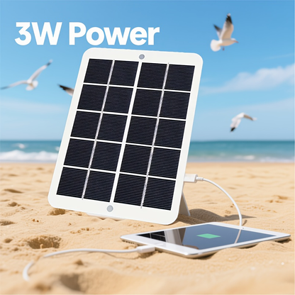 Solar Charging Panel 4W 10W Compact Single-Crystal Monocrystalline Micro USB for Mobile Phone for an Everyday Personal Care Routine