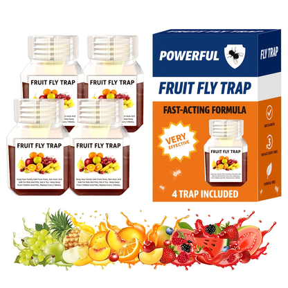 Fruit Fly Trap Indoor Sticky Flying Insect Catcher Bug Trap for Kitchen Home Plant Gnat Whitefly Fungus Gnat Pest Control