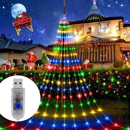 Waterfall Fairy Lights USB Powered 8 Modes for an Everyday Personal Care Routine, with the Listed Configuration