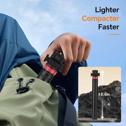83 Inch Tall Phone Tripod Adjustable with Wireless Remote & Stable Base, Upgraded Extra-Tall Retractable Stand for iPhone 17/15/14