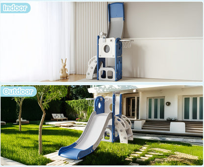 Toddler Slide & Climber Playset L-Shaped Indoor Outdoor Playground with the Listed Color, Size or Set Options for Everyday Use