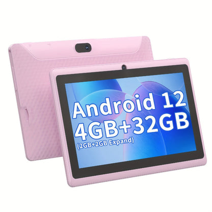 PEICHENG 7 Inch Android Tablet, 2GB RAM 32GB ROM, 1024x600 IPS Screen, 3000mAh Battery, Dual Camera 2MP+5MP