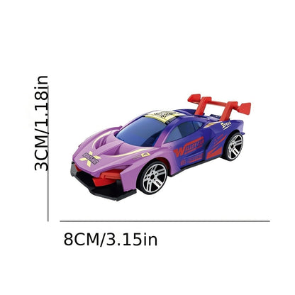 Six-Piece Temperature-Responsive Color-Changing Die-Cast Toy Car Set with Assorted Vehicle Styles
