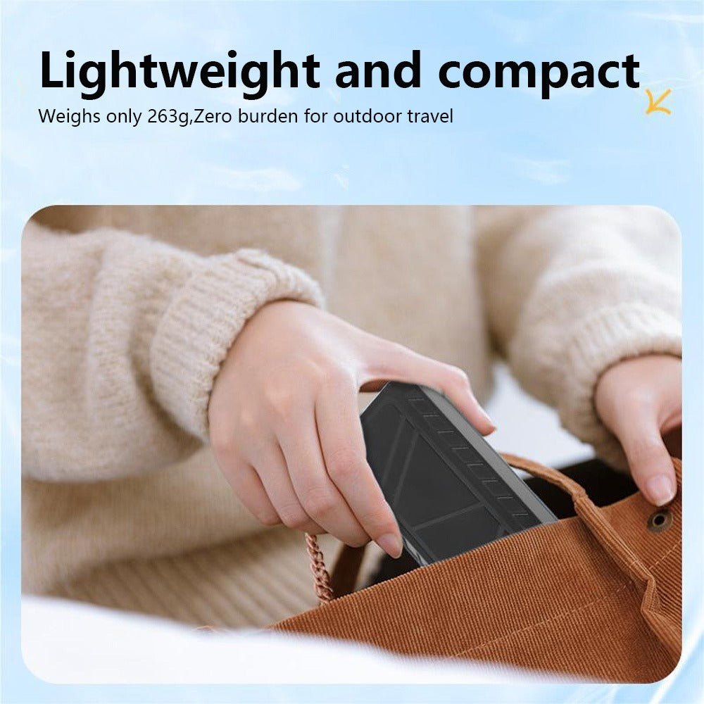 Handheld Electric Air Blower & Dust Collector with Digital Display - Wireless High-Speed Turbine Fan