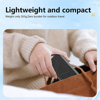 Handheld Electric Air Blower & Dust Collector with Digital Display - Wireless High-Speed Turbine Fan