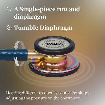 Professional Dual Head Stethoscope, Classic III Medical Stethoscope for Nurses, Doctors & Medical Students