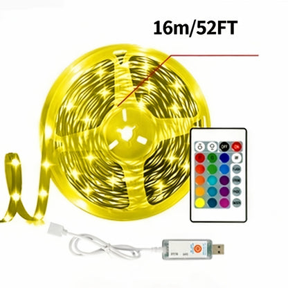 RGB LED Strip Lights Music Sync Color Changing for an Everyday Personal Care Routine, with the Listed Configuration