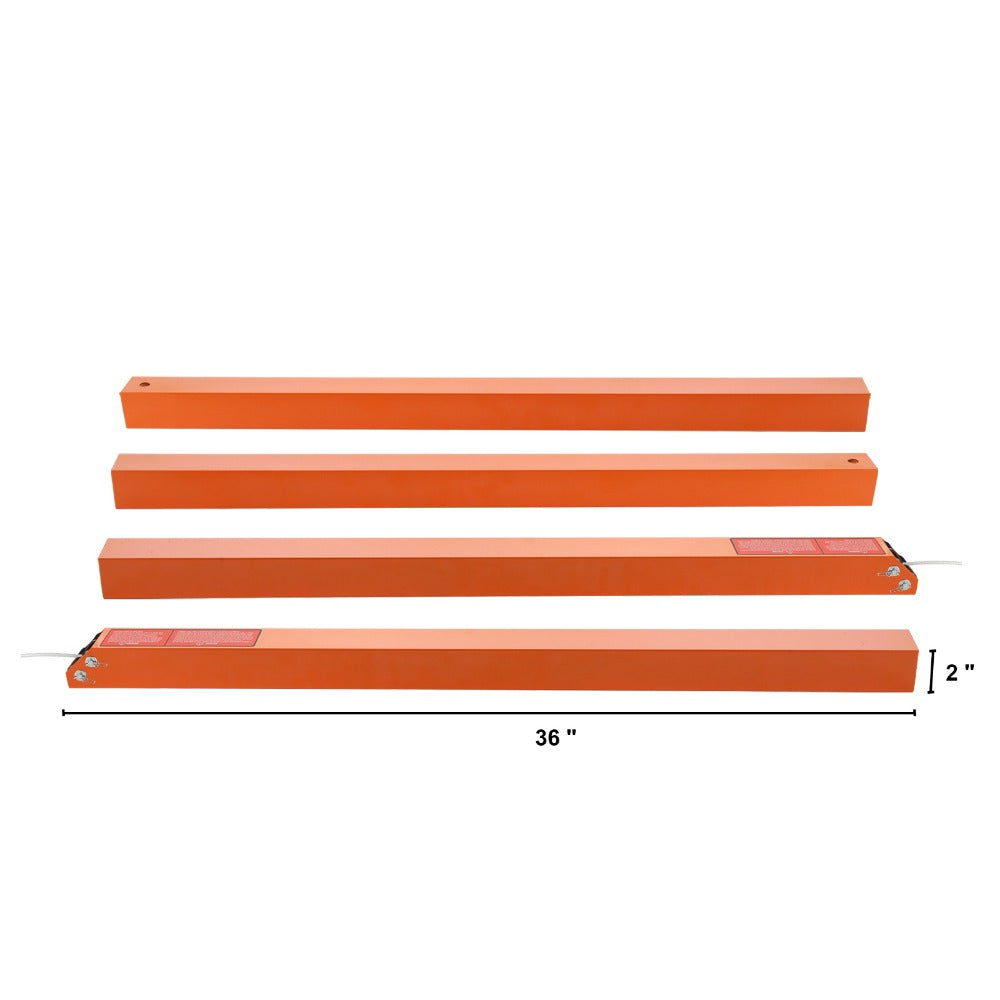 Tailgate Lift Support System 360 LB for Utility Trailer Tailgate & Ramp Single or Dual Side Fits 10-24 Inch Side Rails 4-6 Ft Ramp Height