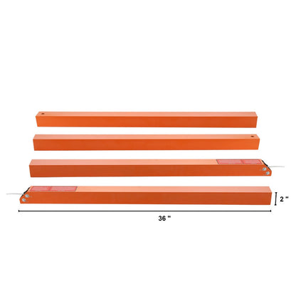 Tailgate Lift Support System 360 LB for Utility Trailer Tailgate & Ramp Single or Dual Side Fits 10-24 Inch Side Rails 4-6 Ft Ramp Height