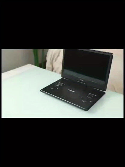 Portable DVD Player 14.1 Inch HD Screen, AV IN/OUT Sync TV & Projector, 270° Rotating Screen, Region Free