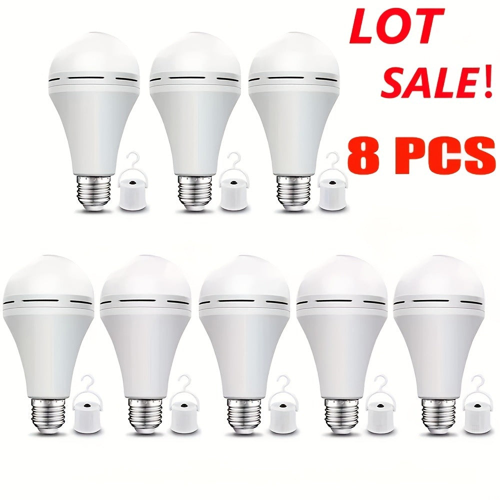Rechargeable Emergency LED Light Bulb 12W 1100 Lumens 96W Equivalent with 800mAh Battery Backup