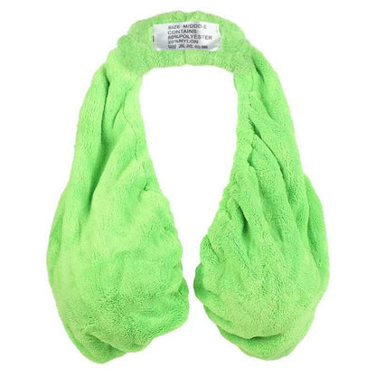 Towel Bra Wrap Double-Sided Coral Fleece 450GSM Strapless Hanging Neck Chest Wrap for Beach for Entryways, Bedrooms and Living Spaces