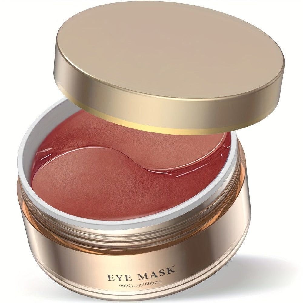 Caffeine Eye Masks with Collagen for Dark Circles & Puffiness, Under Eye Patches, Mild Formula, Unisex