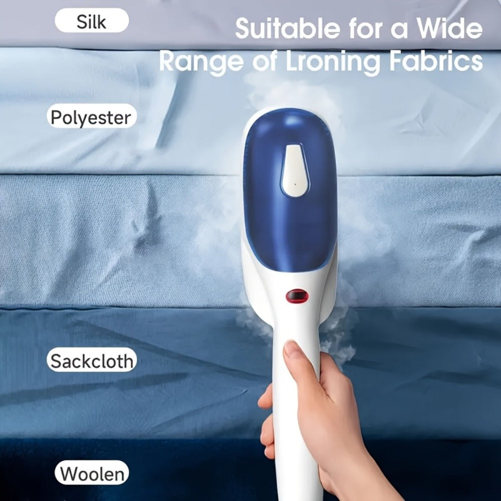 Handheld Steam Iron Garment Steamer, 25-Second Fast Heat-Up, Portable Wrinkle Remover for Clothes