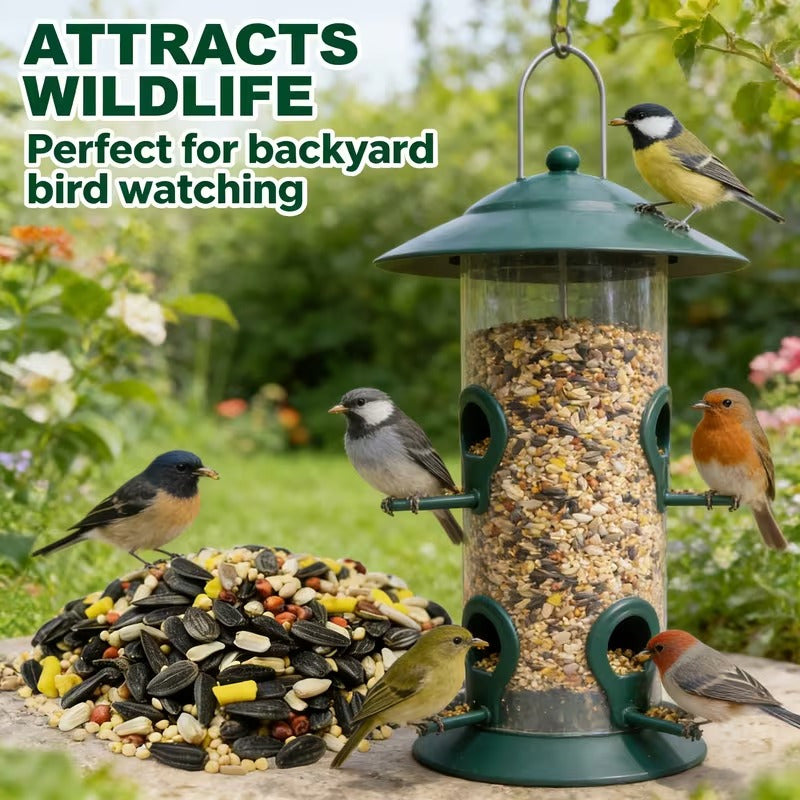 Wild Bird Seed 1 lb Premium No-Filler Mix – Attracts Songbirds, Works in Hanging Feeders, Lawn Stands & Ground Feeders