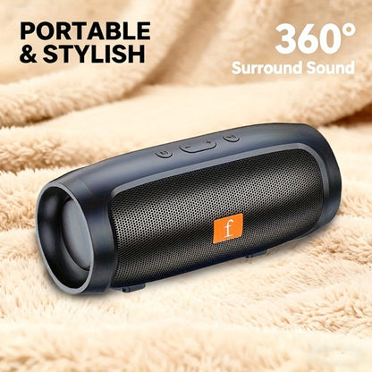 Portable Bluetooth Speaker F117 with 5.2-Channel Listing, Dual Speakers, Subwoofer and RGB Lights