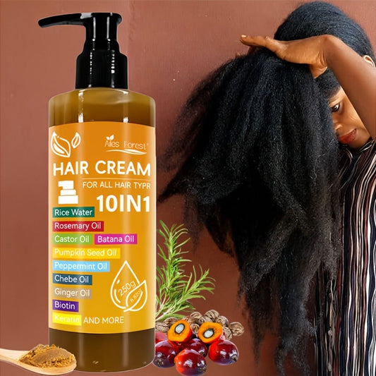 10-in-1 Hair Essence High Permeability Hair Care Film, Batana Rosemary Castor Oil Biotin & Keratin