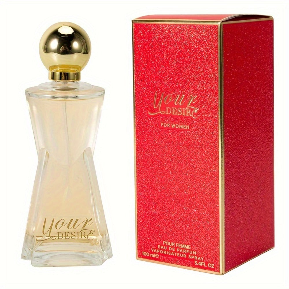 Women's Perfume Your Desire Eau de Parfum 3.4 oz with Orange, Peach and Jasmine Floral Notes