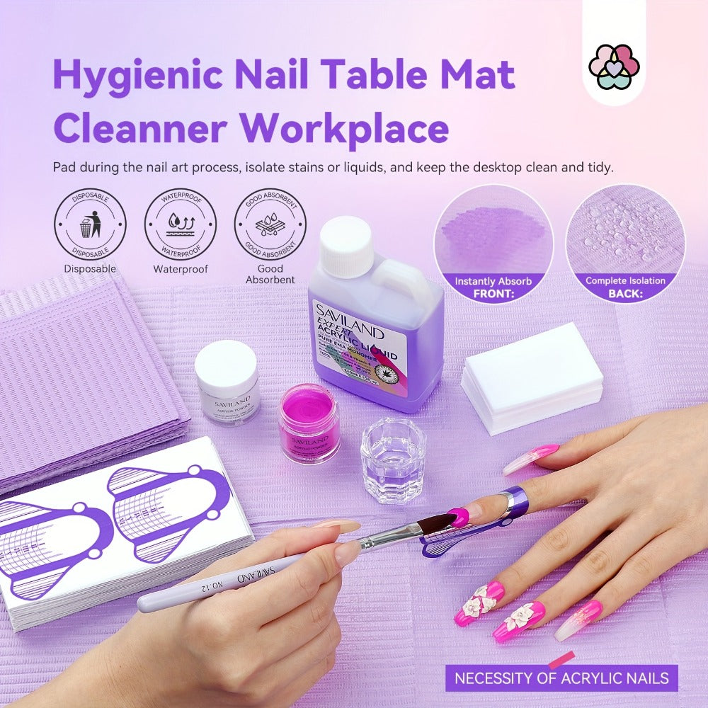 Odorless Acrylic Nail Liquid Monomer 8oz EMA Low Fume with Castor Oil & Vitamin E for Home and Salon Manicures