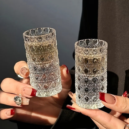 Shot Glass Set Diamond Engraved – Whiskey Vodka Tequila Glasses for Parties Weddings Home Bar Entertaining Reusable Barware Gift
