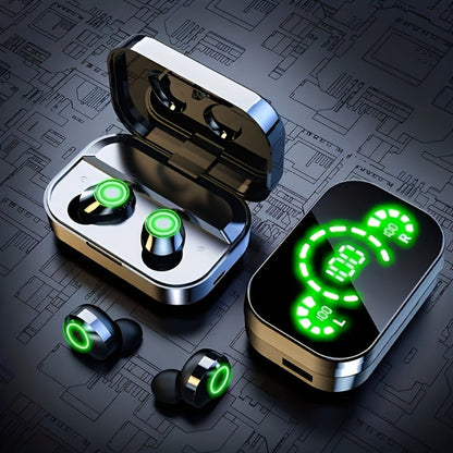 Wireless Earbuds YD03 with Digital Battery Display, IPX4, Touch Control and Type-C Charging