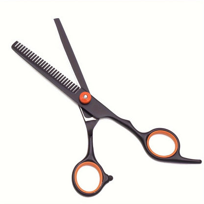 Hair Cutting Scissors Set – Japan Stainless Steel Barber Shears with Thinning Scissors & Razor Comb, Professional Salon Kit for Women Men