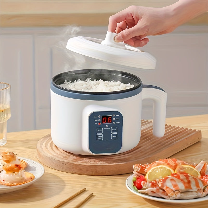 Electric Hot Pot 1.7L Multifunctional for Entryways, Bedrooms and Living Spaces, with the Listed Configuration
