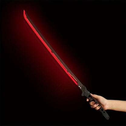 LED Cyberpunk Katana Prop 80cm Acrylic Luminous with the Listed Color, Size or Set Options for Everyday Use