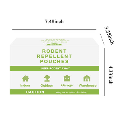 Mouse, Peppermint Pouches Car RV Garage Camper Indoor Outdoor for Garden, Patio and Yard Use