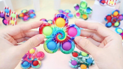 Sensory Fidget Spinners Bulk 30 Pack with the Listed Color, Size or Set Options for Everyday Carry