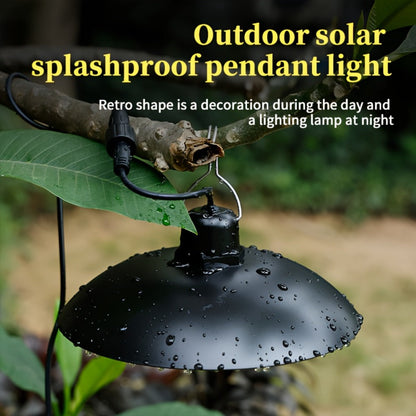 Solar Pendant Light Indoor Outdoor Hanging Light Fixture 3200mAh Rechargeable - 3 Brightness for an Everyday Personal Care Routine
