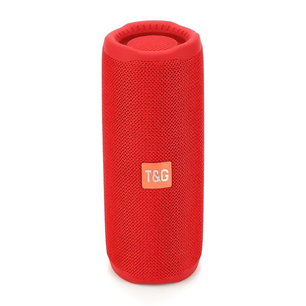 Portable Bluetooth Speaker TG365 with LED, TWS, Mic, FM Radio, TF, USB and AUX in Four Colors
