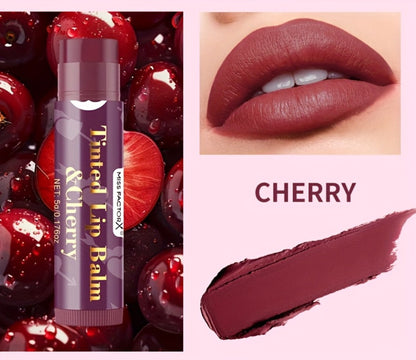 MISS FACTOR 30-Piece Tinted Lip Balm Set with Capped Tubes Organized into Six Color Groups