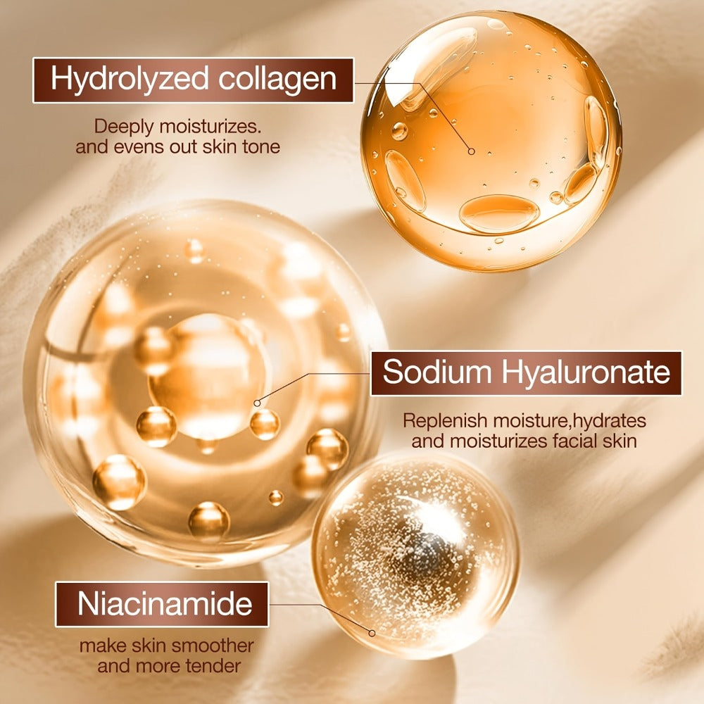 14-Piece Collagen Skincare Gift Set for Women – Hyaluronic Acid & Niacinamide, Deep Hydration, Firming, Brightening, Anti-Aging Luxury Box