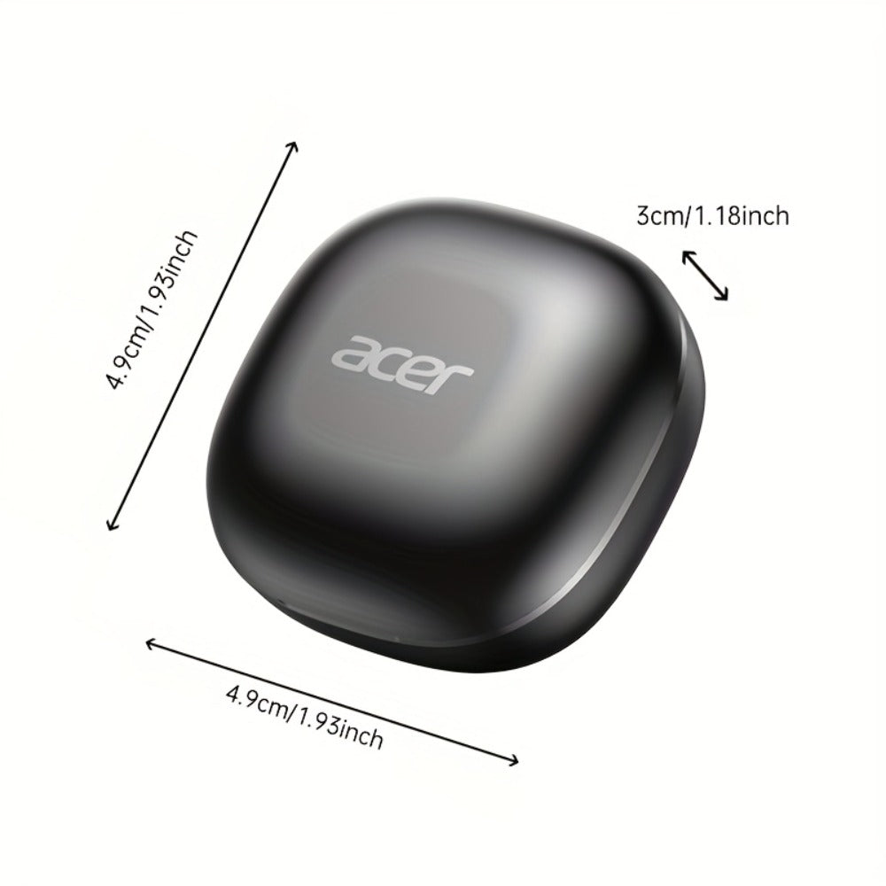 Wireless Earbuds Acer OHR501 Bluetooth 5.4 Semi-In-Ear with Touch Controls, Type-C Case and Eight Colors