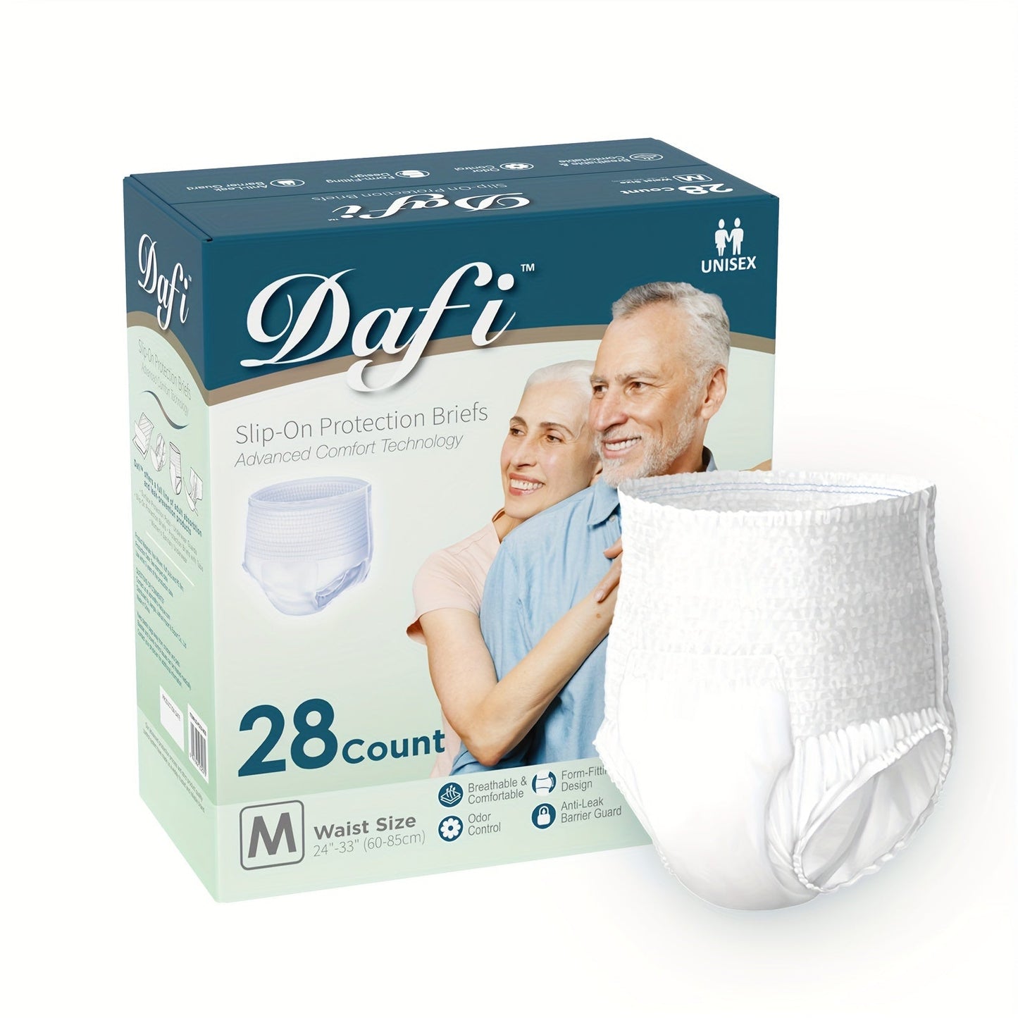 Adult Incontinence Underwear for Women Men Disposable Pull Up Briefs Overnight Bladder for Entryways, Bedrooms and Living Spaces