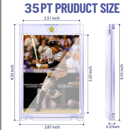 400ct Magnetic Card Holder 35pt with the Listed Color, Size or Set Options for Everyday Use