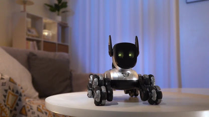 Robot Dog Toy for Kids, RC Smart Interactive Electronic Pet with Remote Control, Music & Action Show