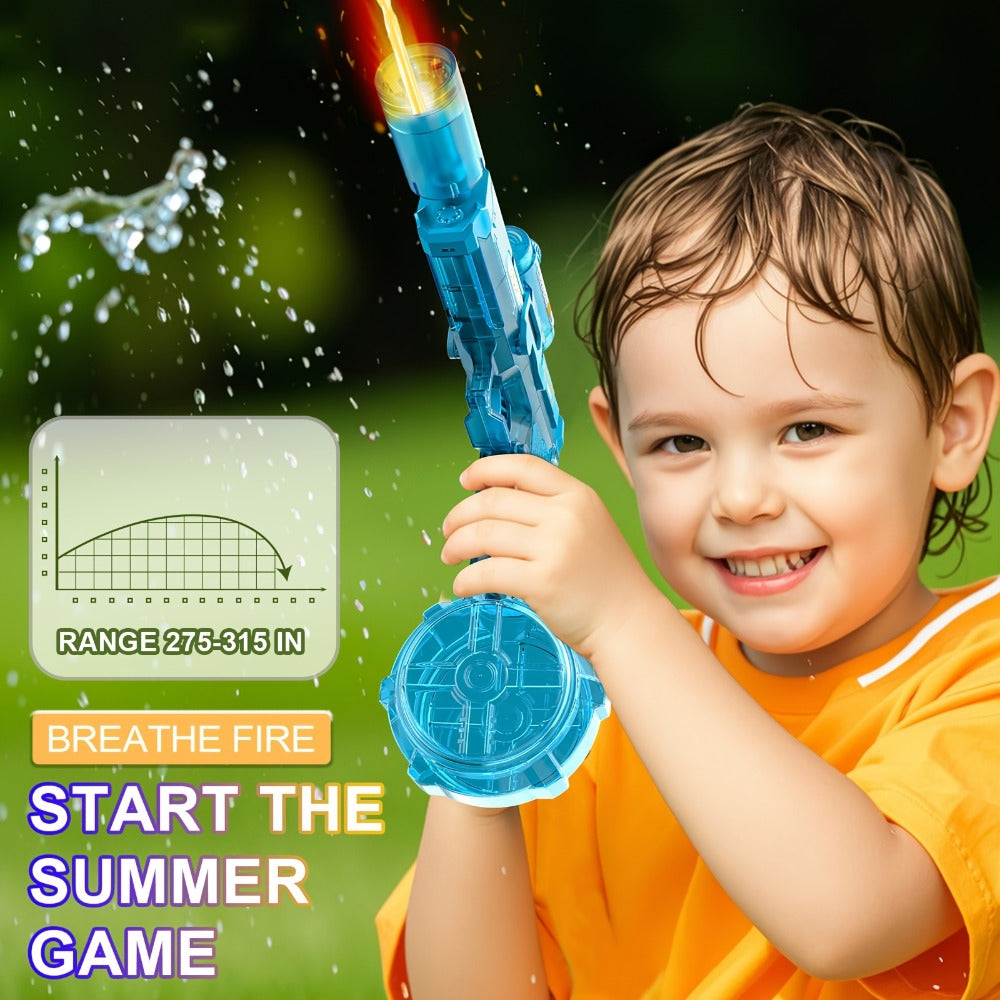 Electric Water Gun Large for Kids & Adults, High-Power Squirt Blaster for Pool Beach Lawn Backyard Summer Water Battle