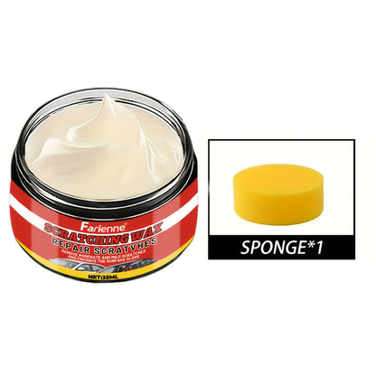 Car Scratch Remover & Swirl Remover – Nano Shine Polish Paste Kit with Sponge, Automotive Paint Scratch Repair for All Paint Colors