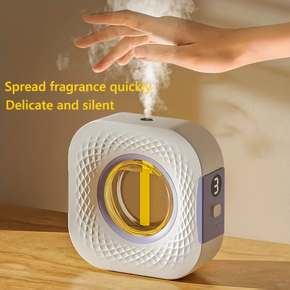 Aromatherapy Diffuser Spray Set with Essential Oils & Timer, Air Humidifier & Room Freshener for Bedroom