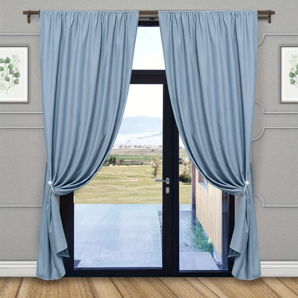 Crystal Curtain Holdbacks Wall Mounted 2-Pack Metal Drapery Tieback Hooks Home Office Decor