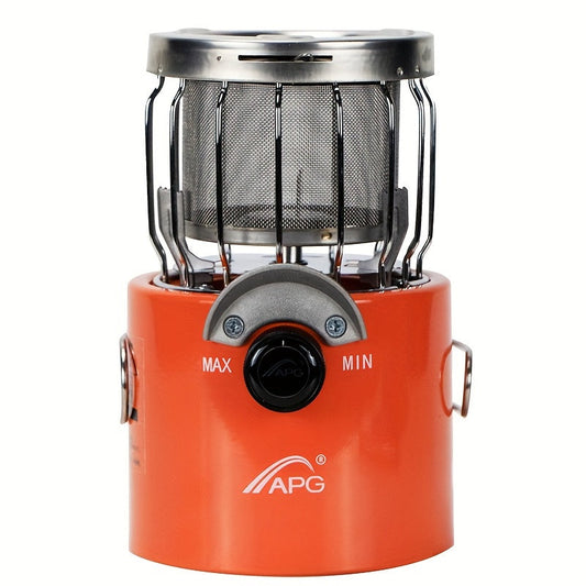 Portable Propane Radiant Heater 9000 BTU – Silent Outdoor Gas Heater with Regulator for Camping, Ice Fishing, Hunting & Emergency Use