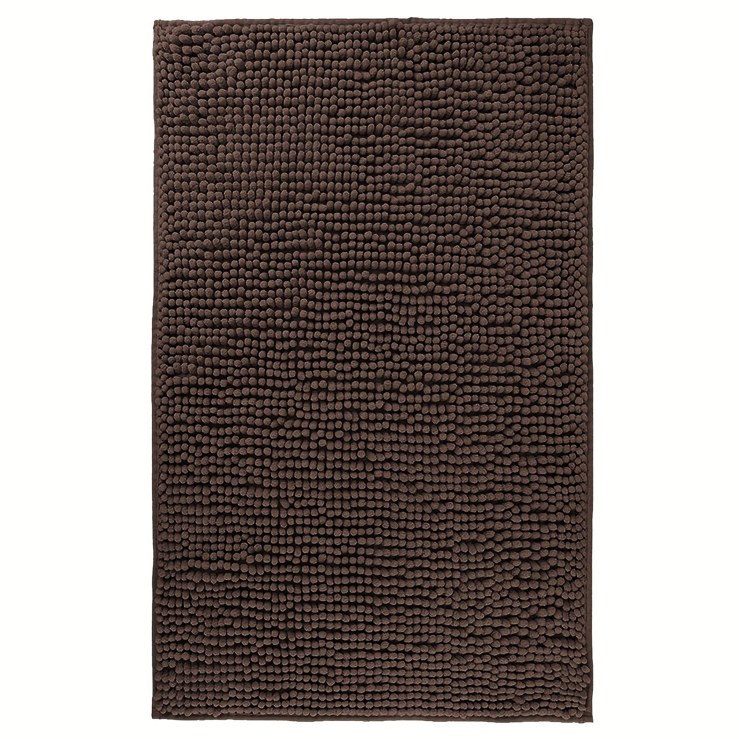 Chenille Bath Rug Extra Thick Bathroom Mat, Multiple Sizes & Colors for Entryways, Bedrooms and Living Spaces